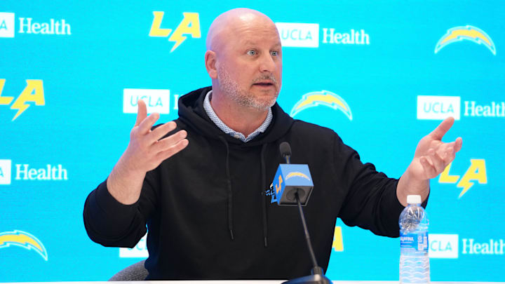 Los Angeles Chargers general manager Joe Hortiz.