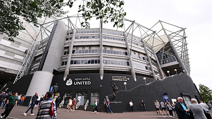 Newcastle's spiritual home of St James' Park is in the middle of the city