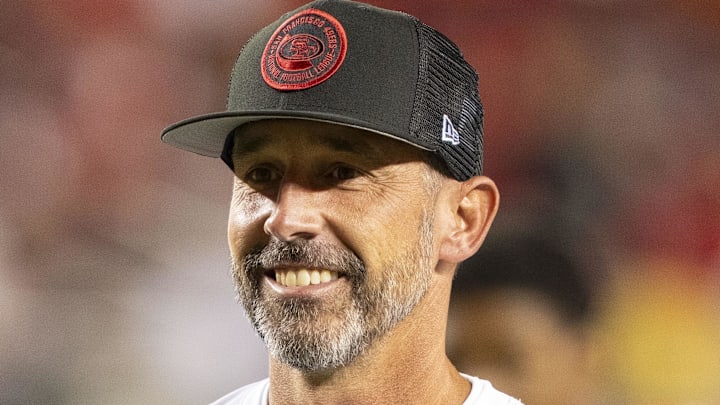 San Francisco 49ers head coach Kyle Shanahan San Francisco 49ers head coach Kyle Shanahan