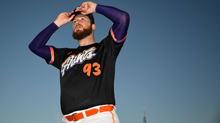 San Francisco Giants pitcher Matt Gage.