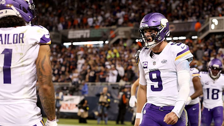 Vikings quarterback J.J. McCarthy engineered a furious fourth-quarter comeback in a win over the Bears.