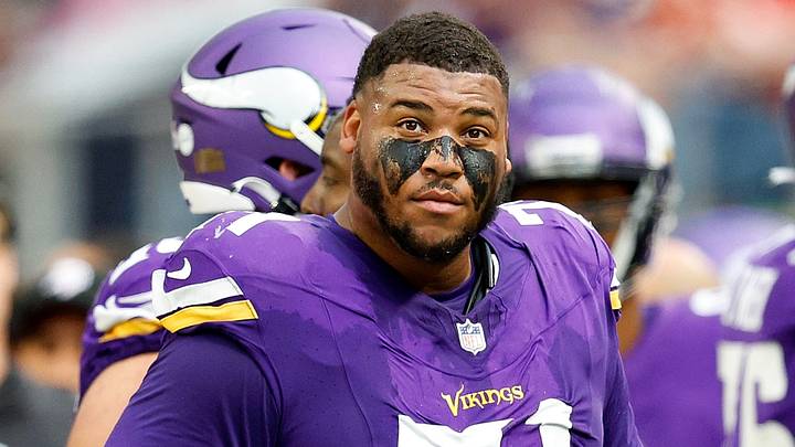 Minnesota Vikings tackle Christian Darrisaw