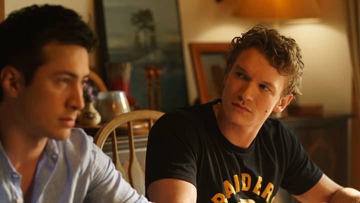 Heated Rivalry - (L to R) Hudson Williams as Shane Hollander and Connor Storrie as Ilya Rozanov in Episode 106 of Heated Rivalry. Cr. Sabrina Lantos © 2025 Heated Rivalry - (L to R) Hudson Williams as Shane Hollander and Connor Storrie as Ilya Rozanov in Episode 106 of Heated Rivalry. Cr. Sabrina Lantos © 2025