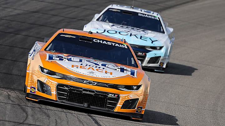 Ross Chastain, Daniel Suarez, Trackhouse Racing, NASCAR