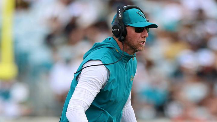 Sep 13, 2026; Jacksonville, Florida, USA; Jacksonville Jaguars head coach Liam Coen in the third quarter against the Cleveland Browns at EverBank Stadium. Mandatory Credit: Nathan Ray Seebeck-Imagn Images Sep 13, 2026; Jacksonville, Florida, USA; Jacksonville Jaguars head coach Liam Coen in the third quarter against the Cleveland Browns at EverBank Stadium. Mandatory Credit: Nathan Ray Seebeck-Imagn Images