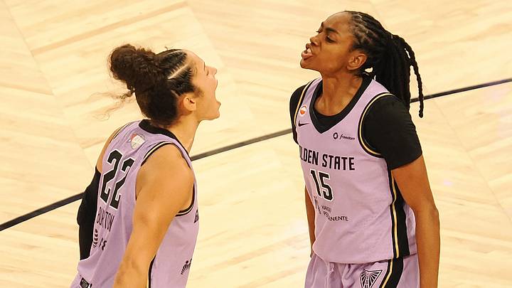 The Golden State Valkyries are favored to win the WNBA Finals after taking Game 5. 