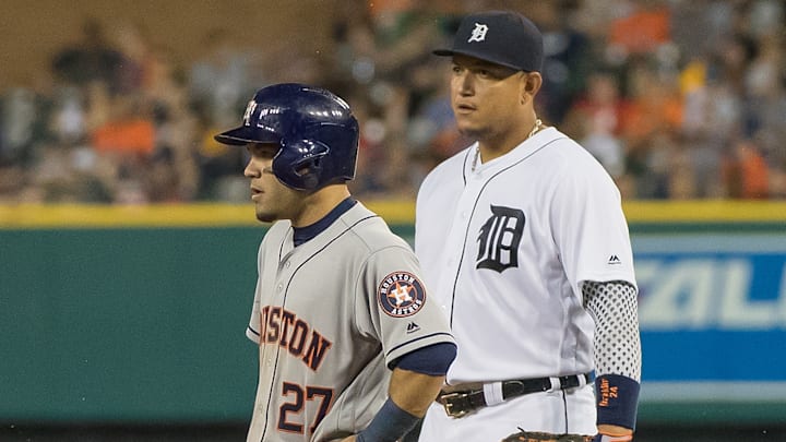 Miguel Cabrera y José Altuve son dos grandes bateadores venezolanos