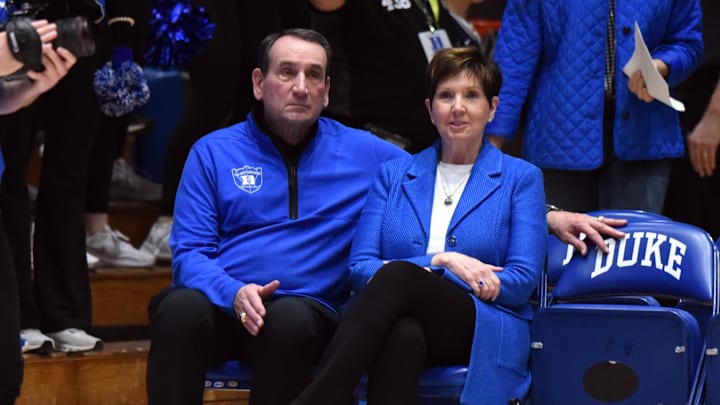 Former Duke basketball head coach Mike Krzyzewski