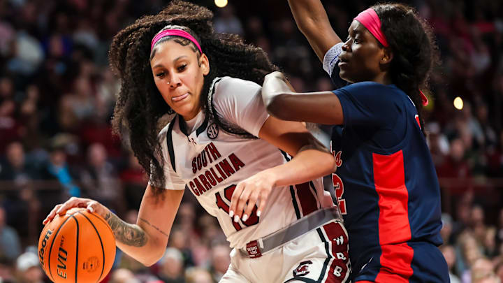 South Carolina basketball star Kamilla Cardoso