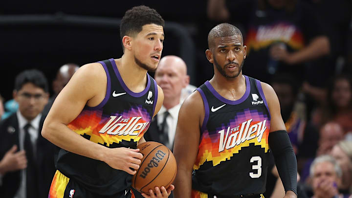 Devin Booker and Chris Paul.