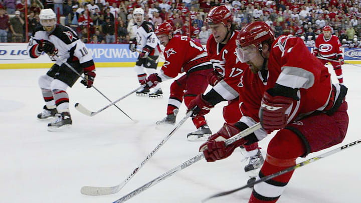 Buffalo Sabres v Carolina Hurricanes - Game 1