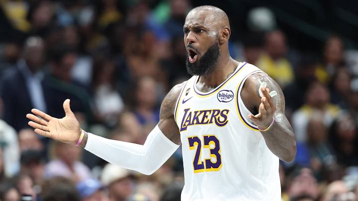 Los Angeles Lakers star LeBron James. Los Angeles Lakers star LeBron James.