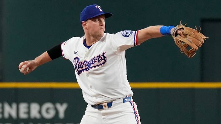 Texas Rangers third baseman Josh Jung. Credit: Raymond Carlin III-Imagn Images Texas Rangers third baseman Josh Jung. Credit: Raymond Carlin III-Imagn Images