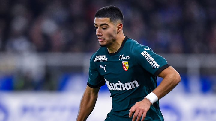 Anass Zaroury, auteur du but vainqueur contre l'OL