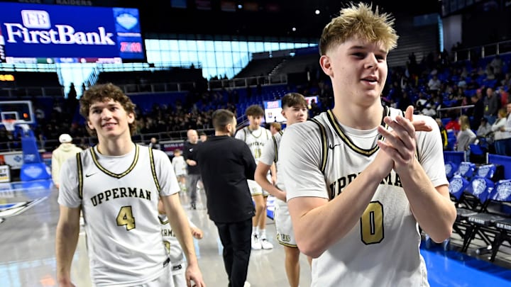 Upperman guard Ty Cobb (0).