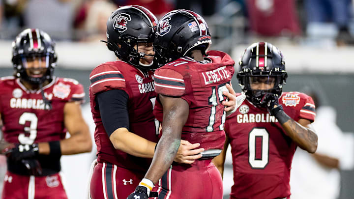 South Carolina football stars Spencer Rattler and Xavier Legette will be taken in the 2024 NFL Draft