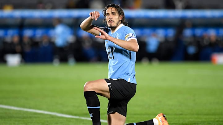 Cavani sigue vigente con la selección de Uruguay