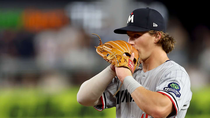 Minnesota Twins prospect Luke Keaschall v New York Yankees