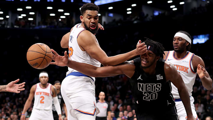 New York Knicks v Brooklyn Nets