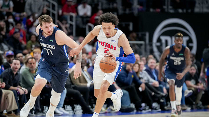 Dallas Mavericks v Detroit Pistons