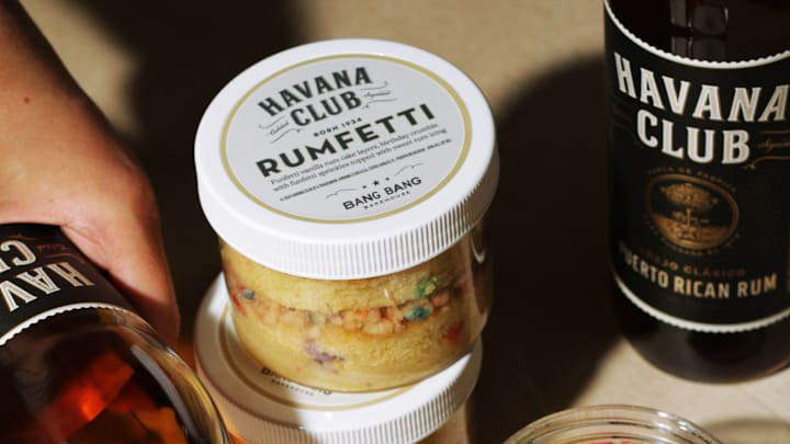 Rumfetti Cake from Bacardi's The Real Havana Club Rum and Bang Bang Bakehouse