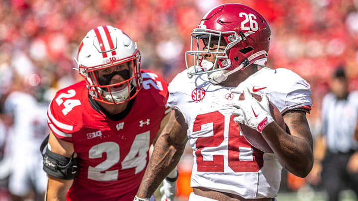Alabama running back Jam Miller (26)
