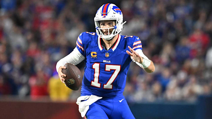 Josh Allen is an early MVP favorite after leading the Bills to a 4–0 start.