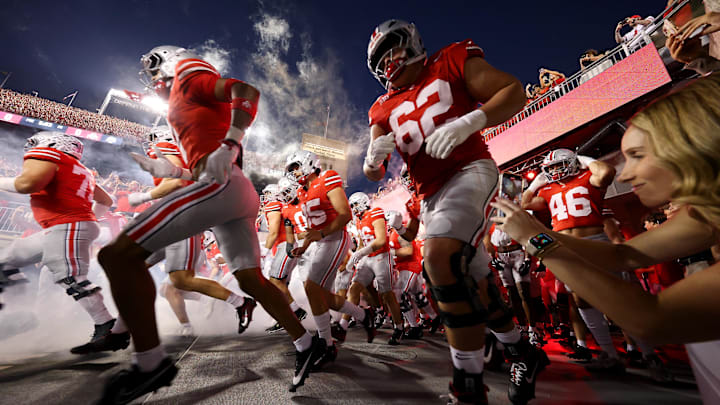 Ohio State Buckeyes offensive lineman Joshua Padilla will be trying to win snaps at the guard spot this offseason