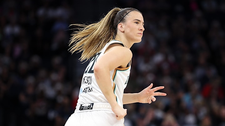 New York Liberty guard Sabrina Ionescu.
