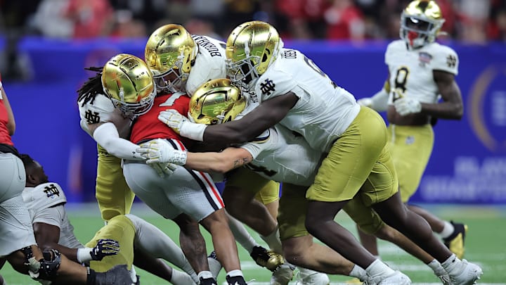 91st Allstate Sugar Bowl  - Notre Dame v Georgia