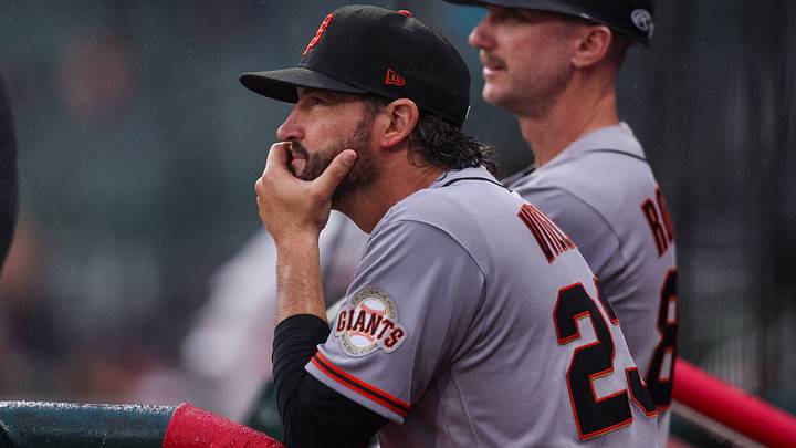 Giants manager Tony Vitello Giants manager Tony Vitello