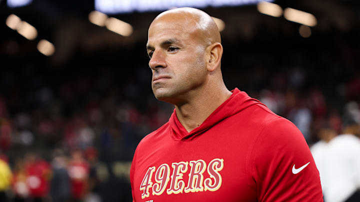 San Francisco 49ers defensive coordinator Robert Saleh