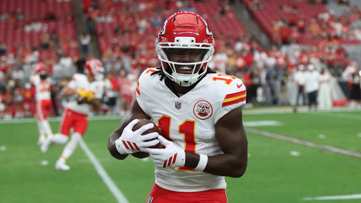 Kansas City Chiefs wide receiver Jalen Royals