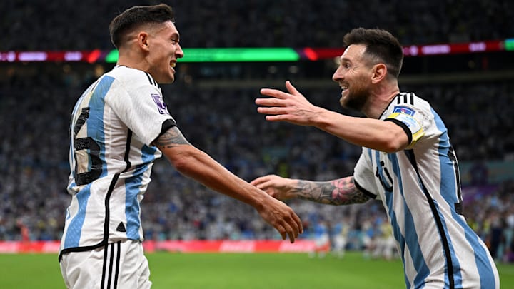 Lionel Messi a permis à Nahuel Molina d'ouvrir le score dans ce match.