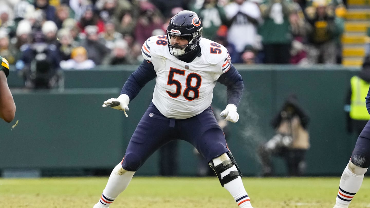 Top Offensive Tackle in 2026 NFL Draft Compared to Bears' Darnell Wright