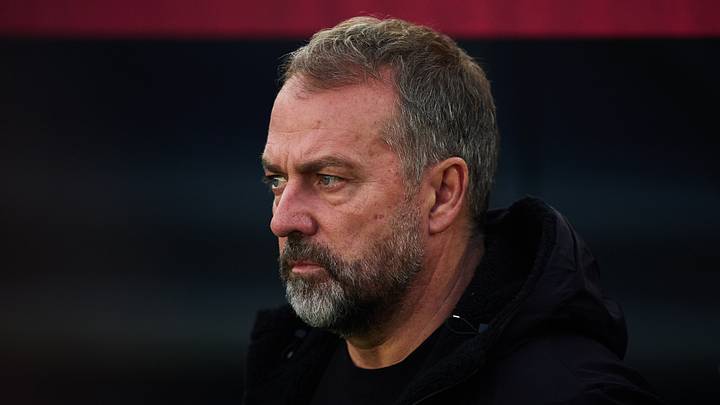 Barcelona-Trainer Hansi Flick an der Seitenlinie gegen Athletic Bilbao