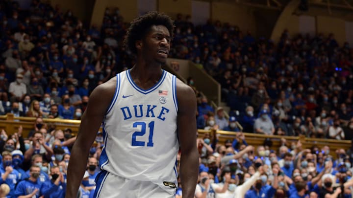 Duke basketball forward AJ Griffin Duke basketball forward AJ Griffin