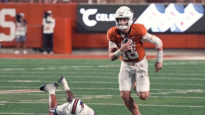 The Texas Longhorns and quarterback Arch Manning are favored in Week 4. The Texas Longhorns and quarterback Arch Manning are favored in Week 4.