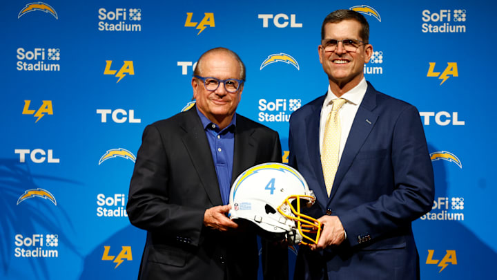 Los Angeles Chargers Introduce Jim Harbaugh As Head Coach