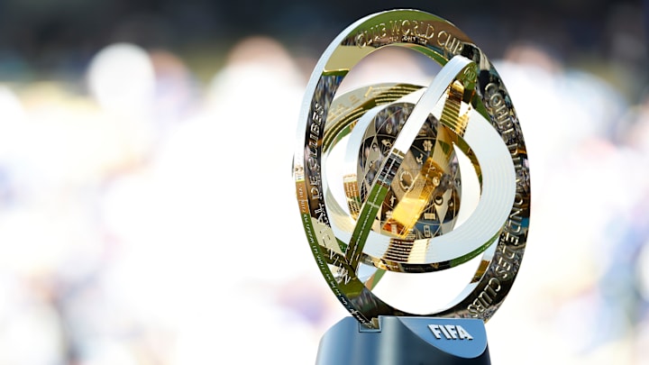 Die Trophäe der FIFA Klub WM