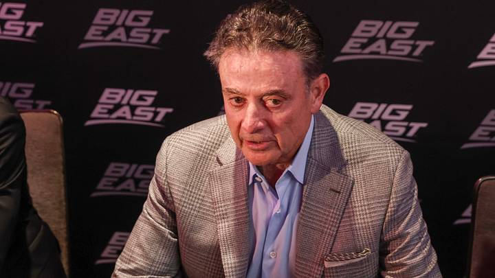 Oct 1, 2026; New York, NY, USA; St. John's Red Storm head coach Rick Pitino is interviewed at 2026 Big East Media Day at Marriott Marquis. Mandatory Credit: Wendell Cruz-Imagn Images Oct 1, 2026; New York, NY, USA; St. John's Red Storm head coach Rick Pitino is interviewed at 2026 Big East Media Day at Marriott Marquis. Mandatory Credit: Wendell Cruz-Imagn Images