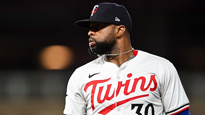 Minnesota Twins president of baseball operation Derek Falvey didn't rule out re-signing first baseman Carlos Santana.