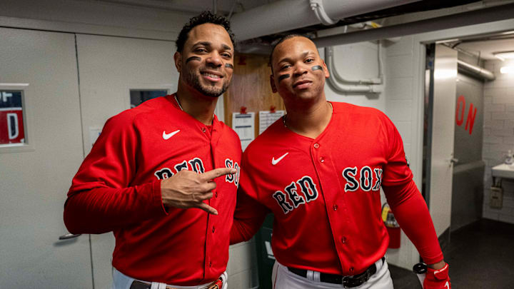 Rafael Devers se despidió de Bogaerts con un sentido mensaje 
