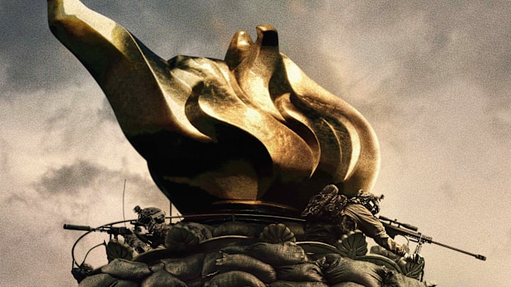 Civil War, image courtesy A24