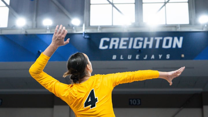 Missouri Volleyball right side hitter Jordan Iliff practices before the Tigers played against NC State. Missouri Volleyball right side hitter Jordan Iliff practices before the Tigers played against NC State.