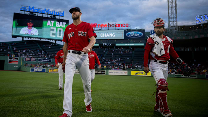 Chris Sale tendría un lugar en la rotación soñada de Boston 
