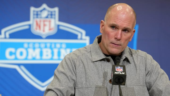 Baltimore Ravens general manager Eric DeCosta Baltimore Ravens general manager Eric DeCosta