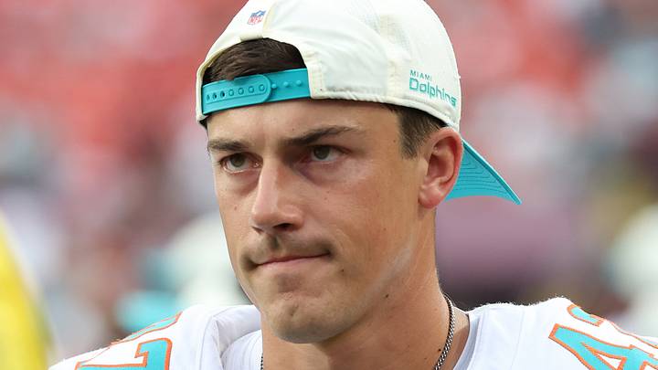 Miami Dolphins place kicker Riley Patterson