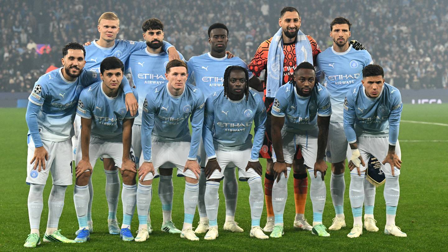 La posible alineación titular del Manchester City para enfrentar al Ipswich