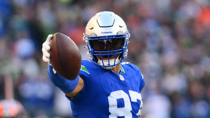 Seattle Seahawks tight end Noah Fant